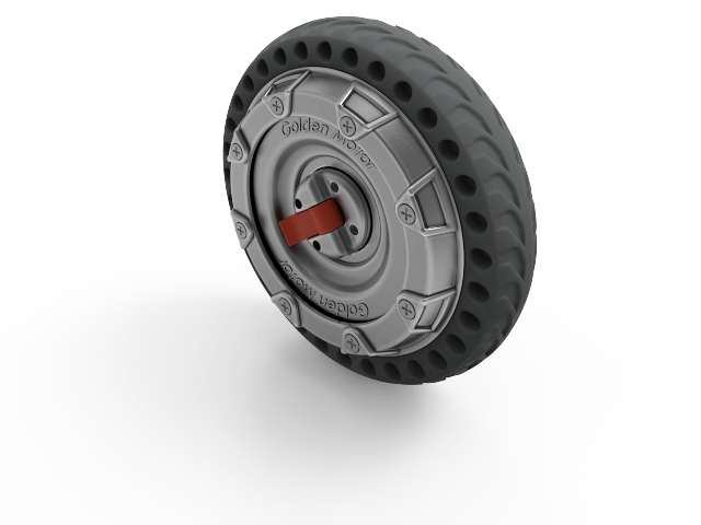 single sided hub motor